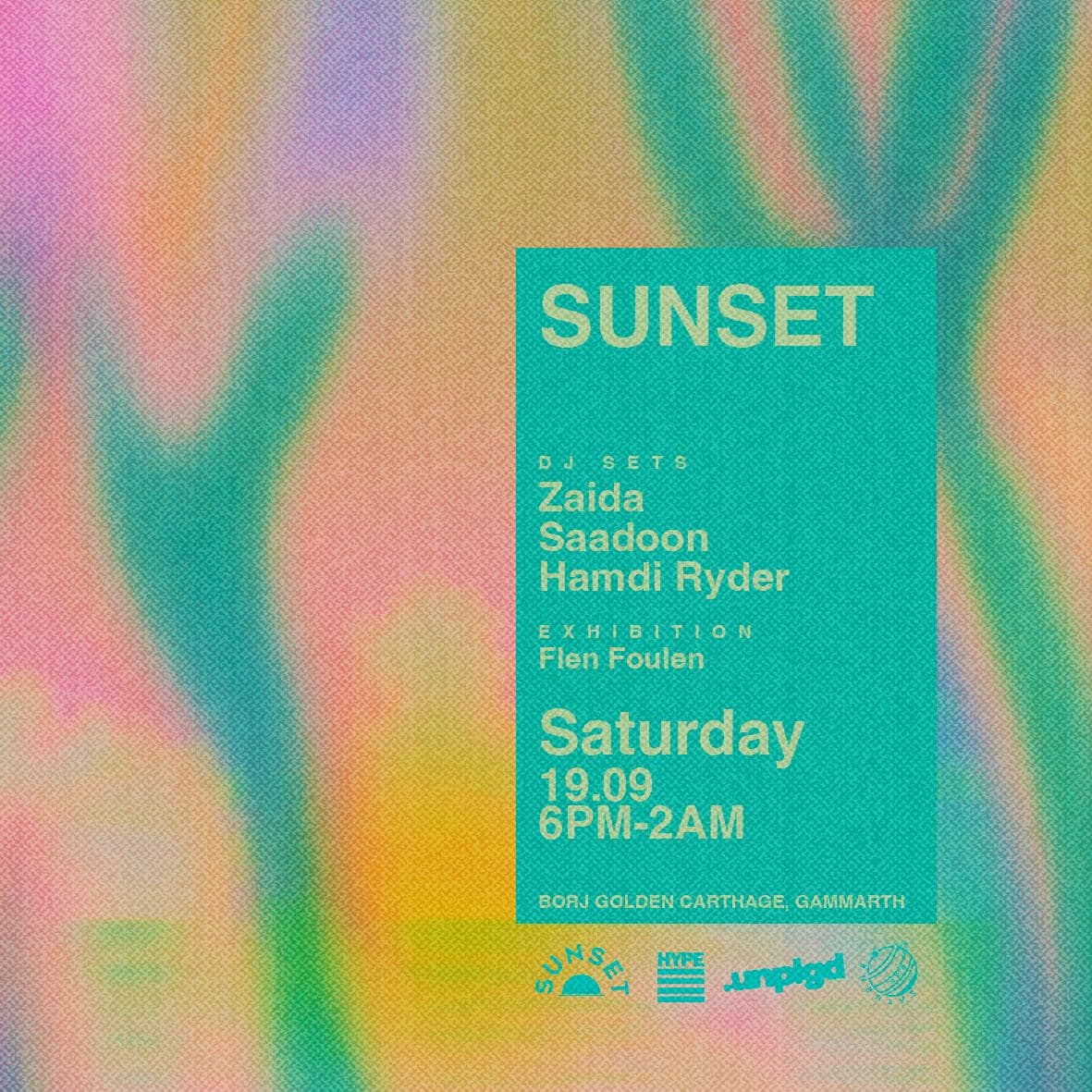 SUNSET Saturday 19/09/26