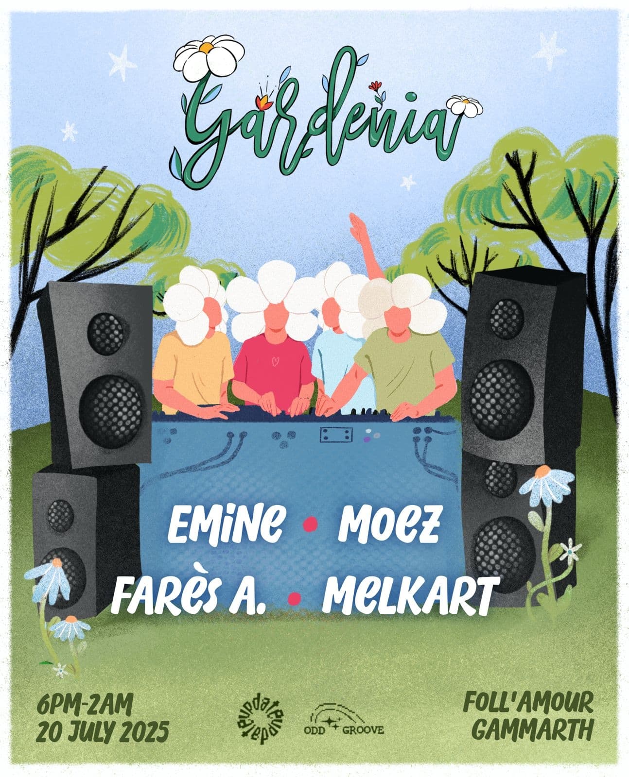 Gardenia By ODDGROOVE X UPDATE 20/07/2025